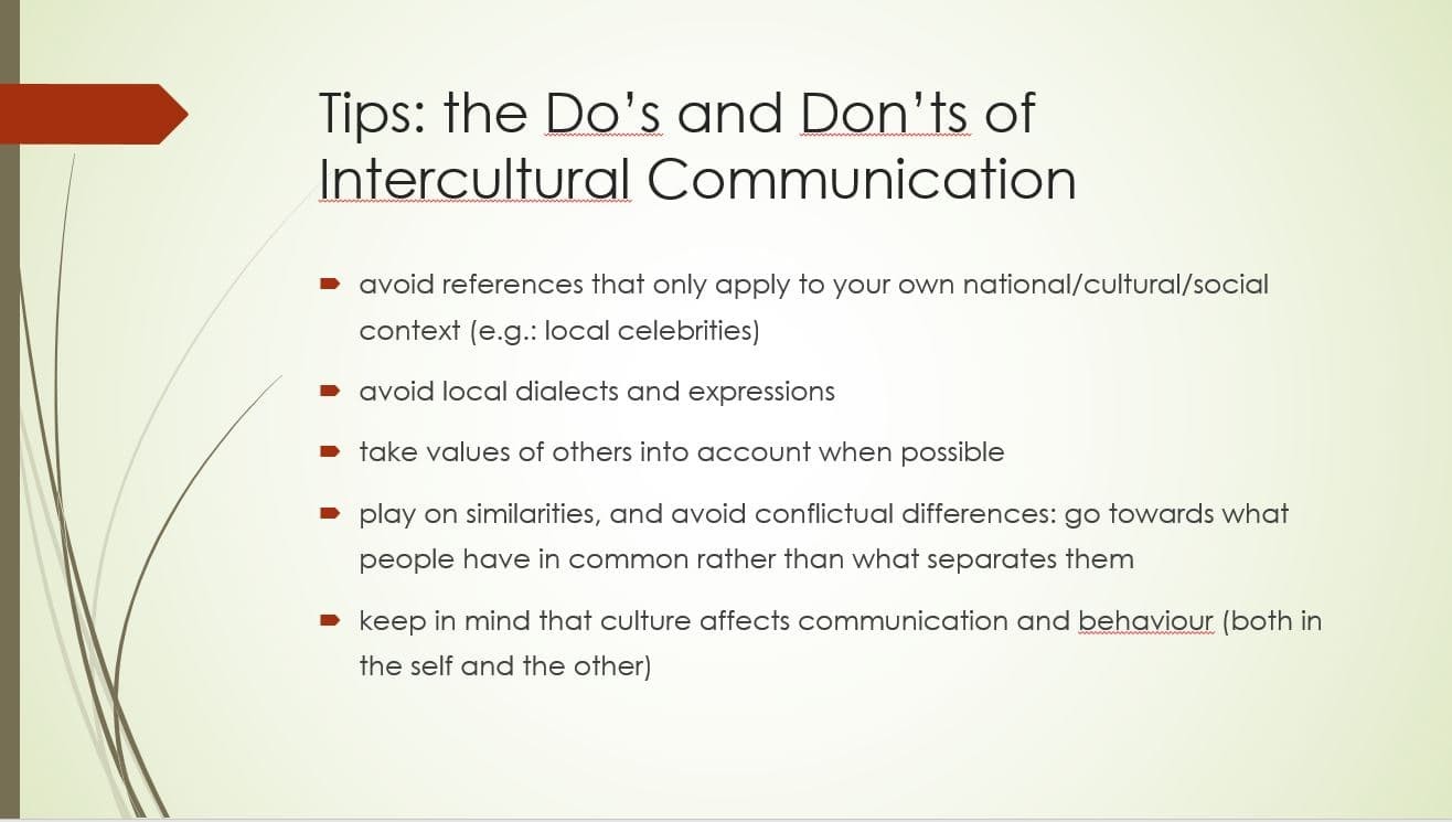 intercultural communication