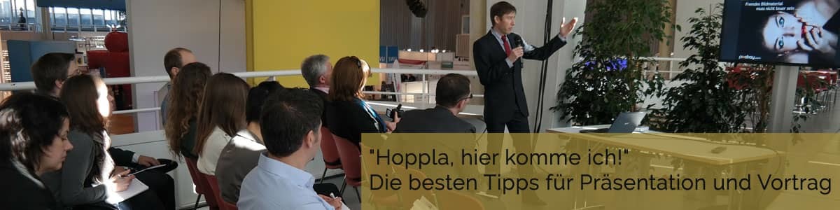 Tipps für Präsentation und Vortrag